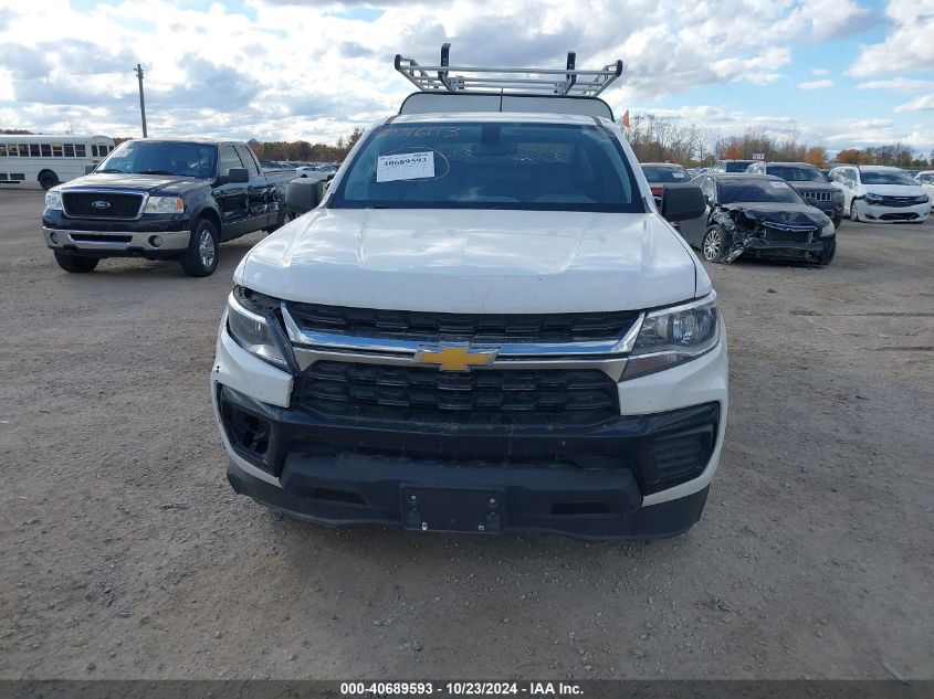 2021 Chevrolet Colorado 2Wd Long Box Wt VIN: 1GCHSBEN9M1265433 Lot: 40689593