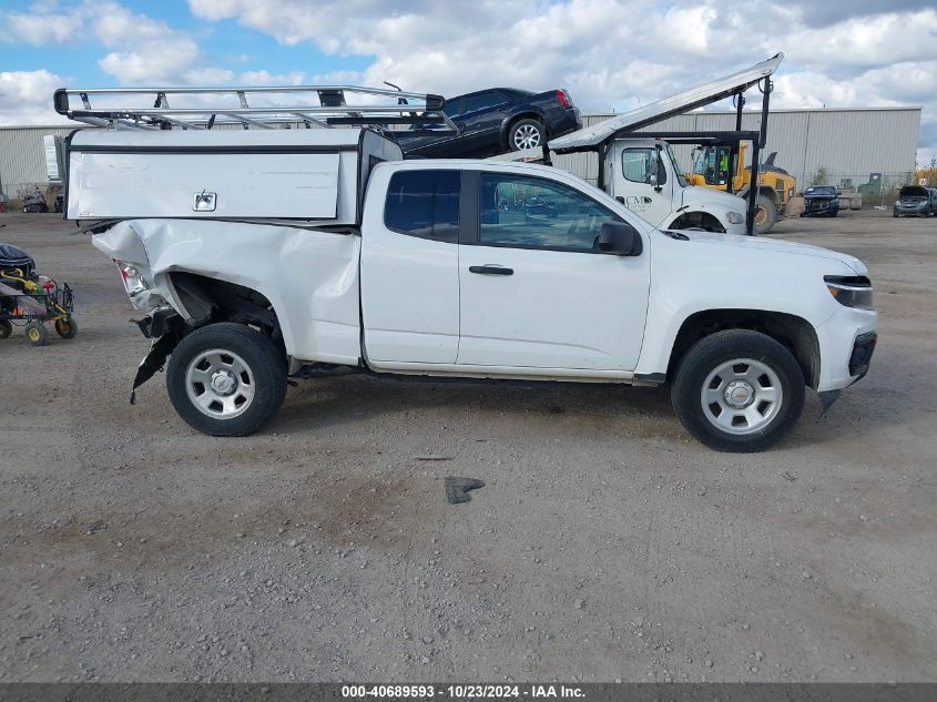 2021 Chevrolet Colorado 2Wd Long Box Wt VIN: 1GCHSBEN9M1265433 Lot: 40689593