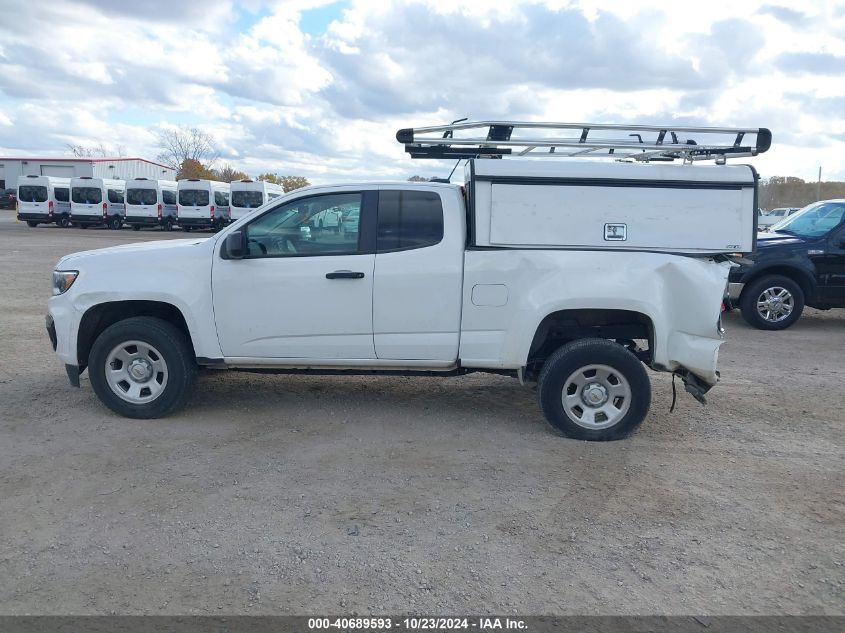 2021 Chevrolet Colorado 2Wd Long Box Wt VIN: 1GCHSBEN9M1265433 Lot: 40689593