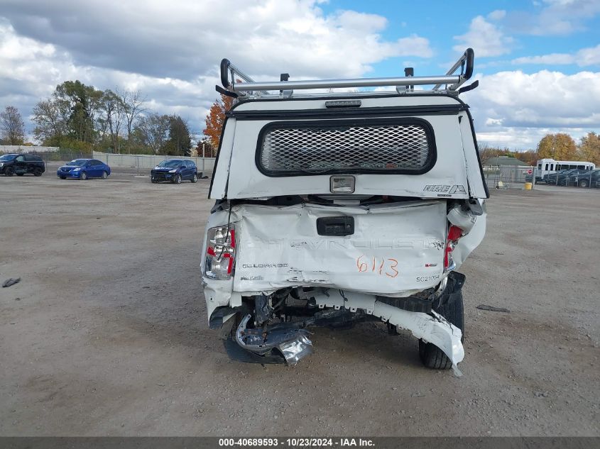 2021 Chevrolet Colorado 2Wd Long Box Wt VIN: 1GCHSBEN9M1265433 Lot: 40689593