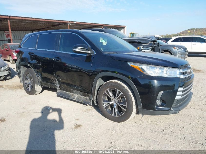 VIN 5TDZZRFH3KS306723 2019 TOYOTA HIGHLANDER no.1