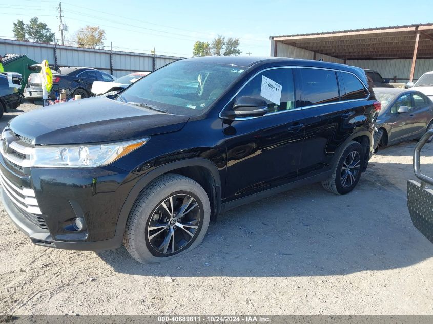 VIN 5TDZZRFH3KS306723 2019 TOYOTA HIGHLANDER no.2