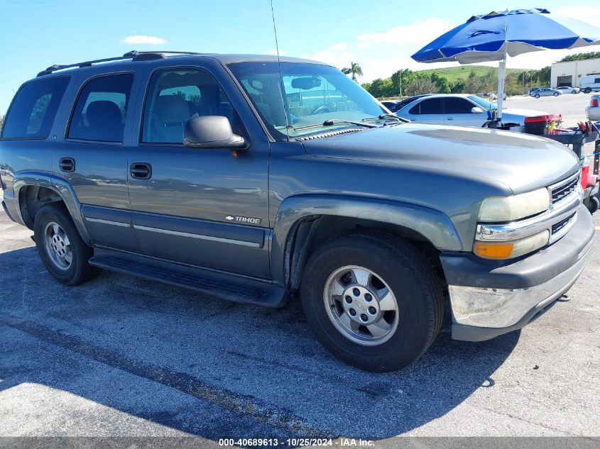 2002 Chevrolet Tahoe Ls VIN: 1GNEC13V72R273002 Lot: 40689613