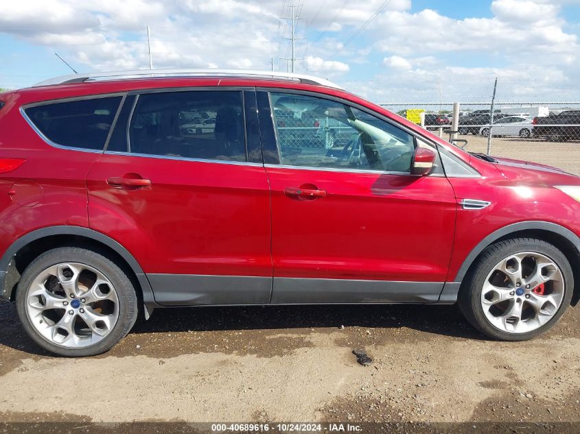 2014 Ford Escape Titanium VIN: 1FMCU0J95EUC67712 Lot: 40689616