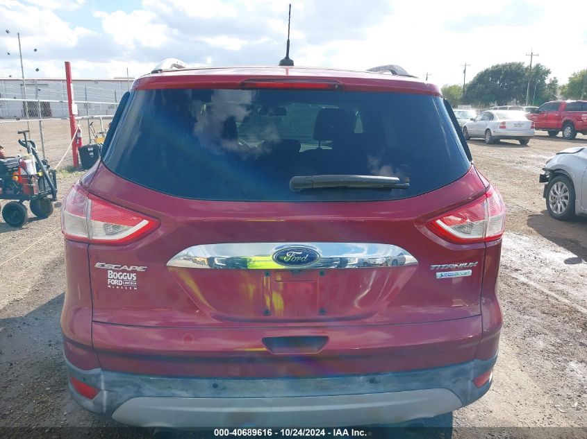 2014 Ford Escape Titanium VIN: 1FMCU0J95EUC67712 Lot: 40689616