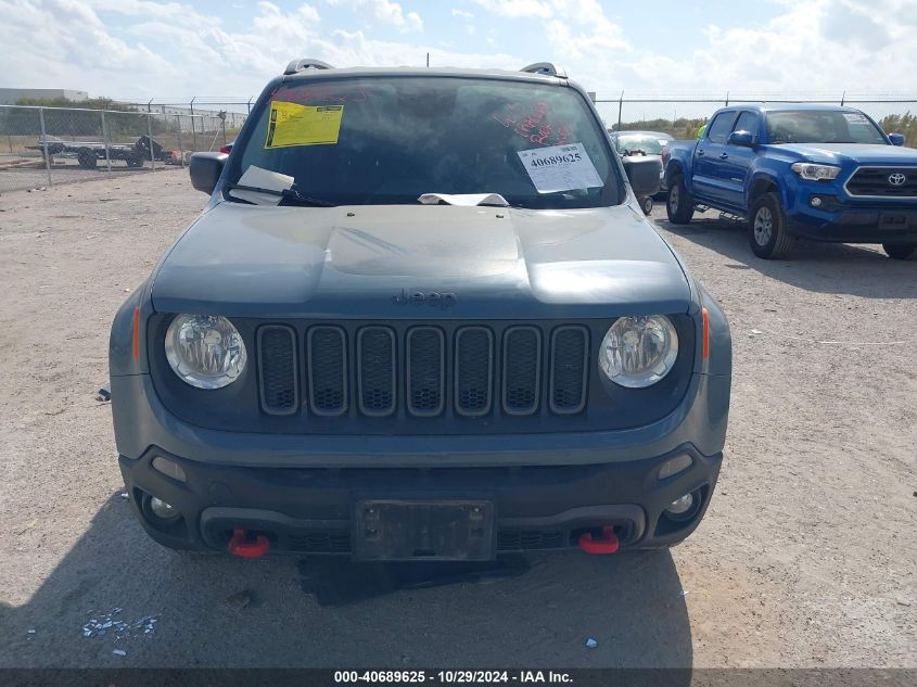 2015 Jeep Renegade Trailhawk VIN: ZACCJBCT6FPC15445 Lot: 40689625