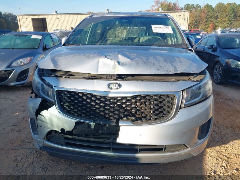 2017 Kia Sedona L VIN: KNDMA5C11H6285039 Lot: 40689633