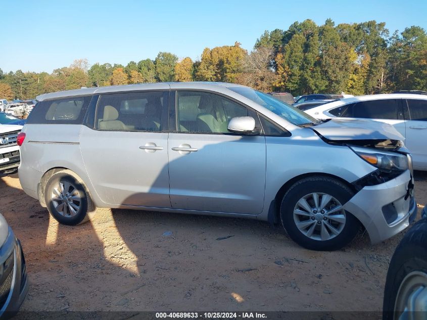 2017 Kia Sedona L VIN: KNDMA5C11H6285039 Lot: 40689633