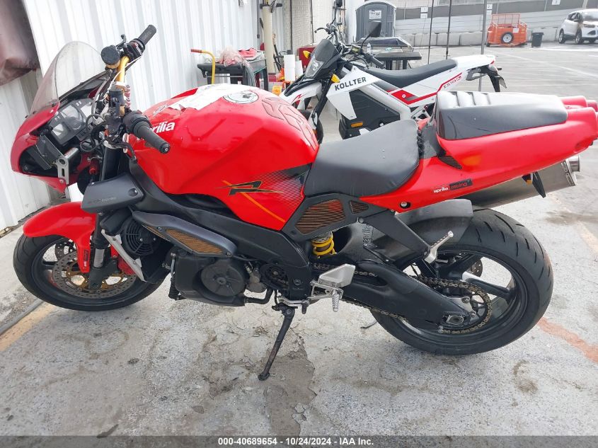 2005 Aprilia Tuono 1000 VIN: ZD4RPC0535S000039 Lot: 40689654