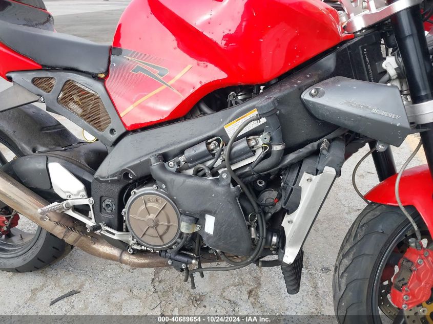 2005 Aprilia Tuono 1000 VIN: ZD4RPC0535S000039 Lot: 40689654