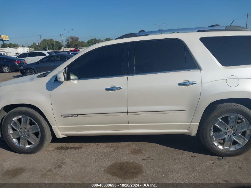 2014 GMC Acadia Denali VIN: 1GKKRTKD2EJ221458 Lot: 40689655