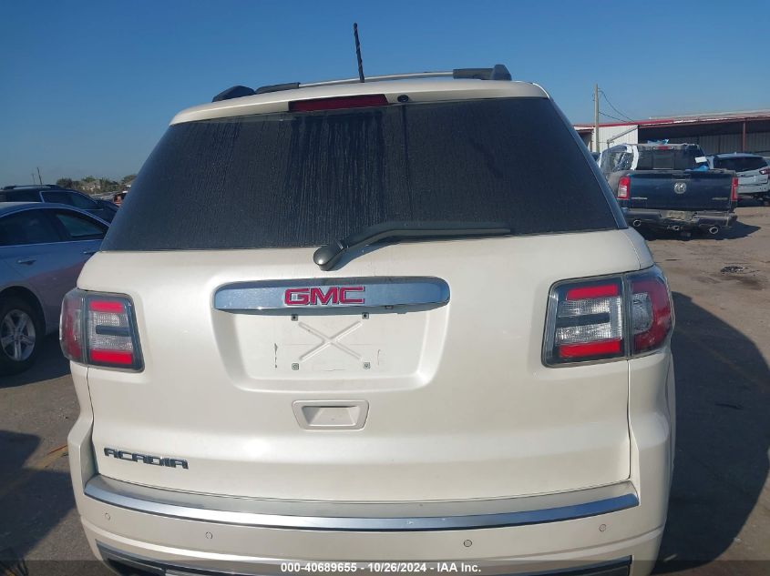 2014 GMC Acadia Denali VIN: 1GKKRTKD2EJ221458 Lot: 40689655