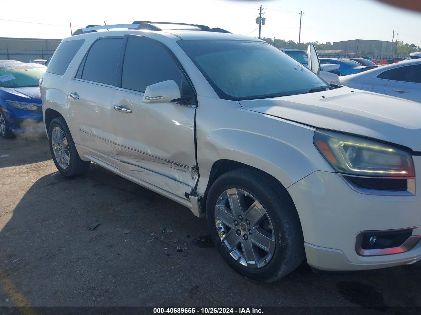 2014 GMC Acadia Denali VIN: 1GKKRTKD2EJ221458 Lot: 40689655