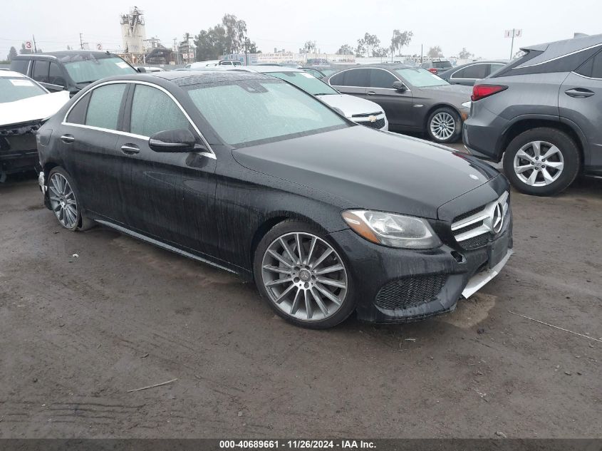 VIN 55SWF4JB2GU125737 2016 Mercedes-Benz C 300, Lux... no.1