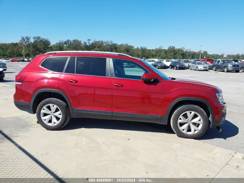 2018 Volkswagen Atlas 3.6L V6 Se/3.6L V6 Se W/Technology VIN: 1V2DR2CA6JC533086 Lot: 40689691