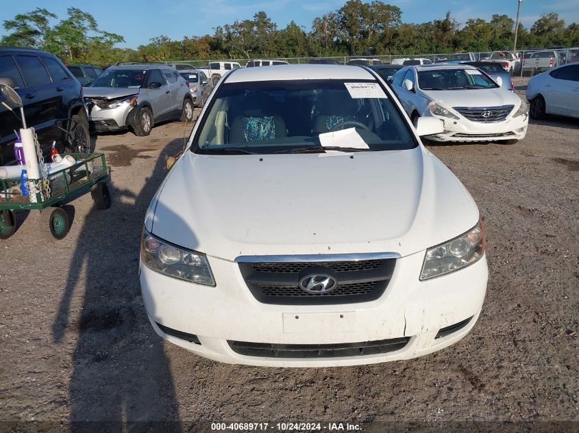 2008 Hyundai Sonata Gls VIN: 5NPET46C08H318852 Lot: 40689717