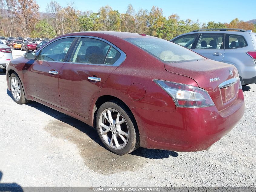 2012 Nissan Maxima 3.5 Sv VIN: 1N4AA5AP0CC826737 Lot: 40689745