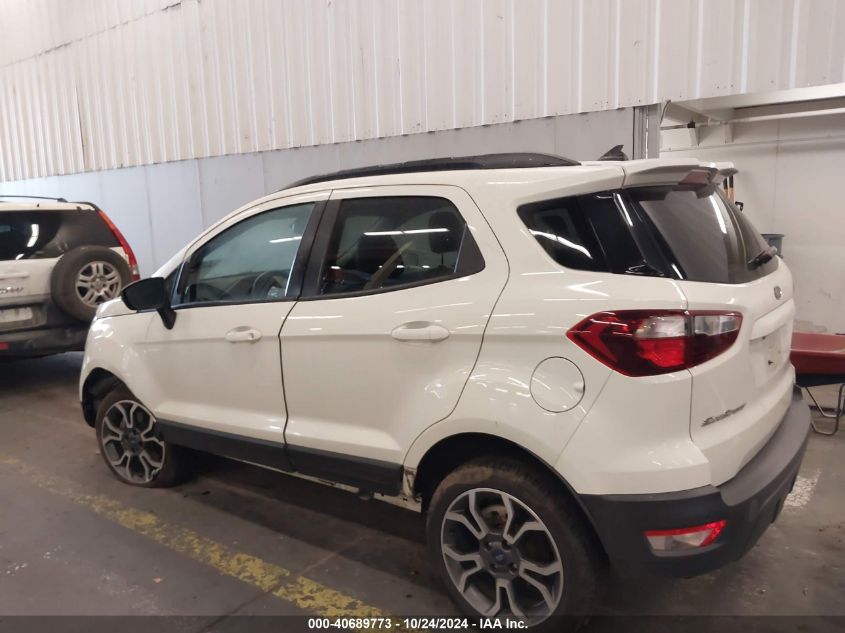 2020 Ford Ecosport Ses VIN: MAJ6S3JL3LC350312 Lot: 40689773