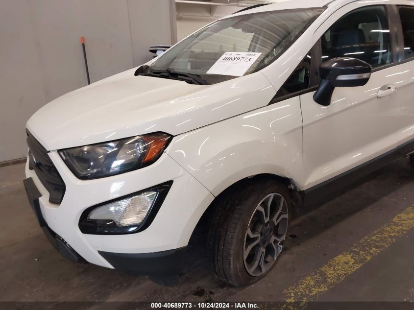 2020 Ford Ecosport Ses VIN: MAJ6S3JL3LC350312 Lot: 40689773