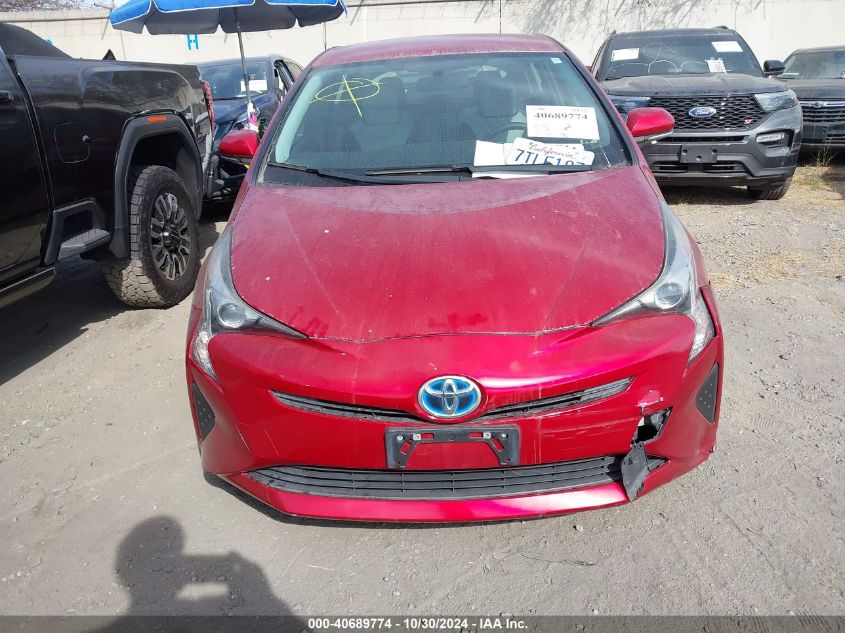 2016 Toyota Prius Two VIN: JTDKBRFU4G3514248 Lot: 40689774