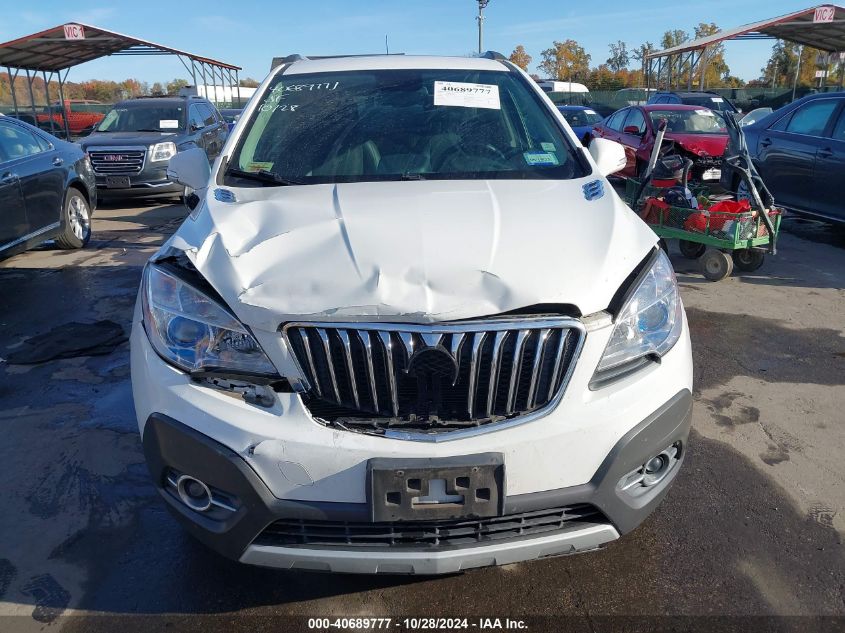 2016 Buick Encore Sport Touring VIN: KL4CJ2SMXGB524089 Lot: 40689777