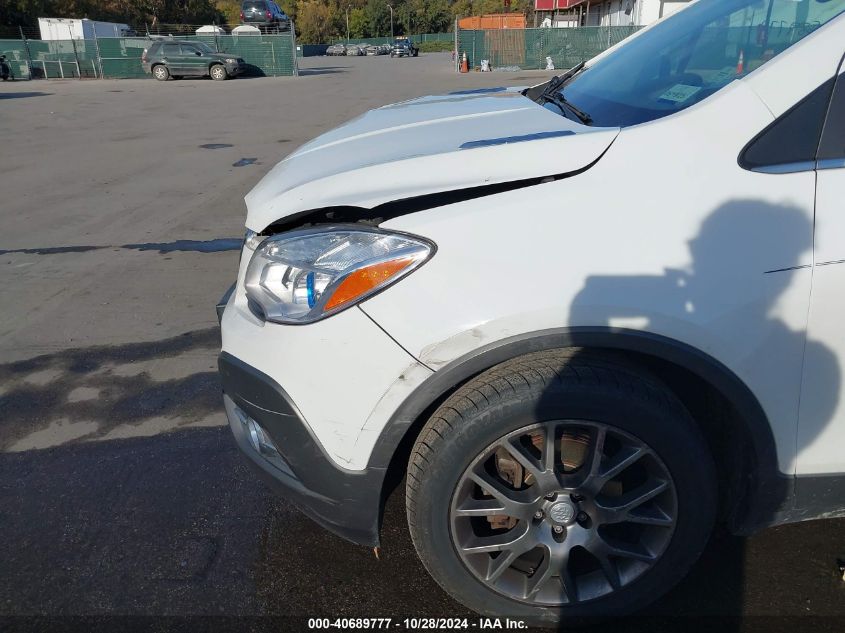 2016 Buick Encore Sport Touring VIN: KL4CJ2SMXGB524089 Lot: 40689777