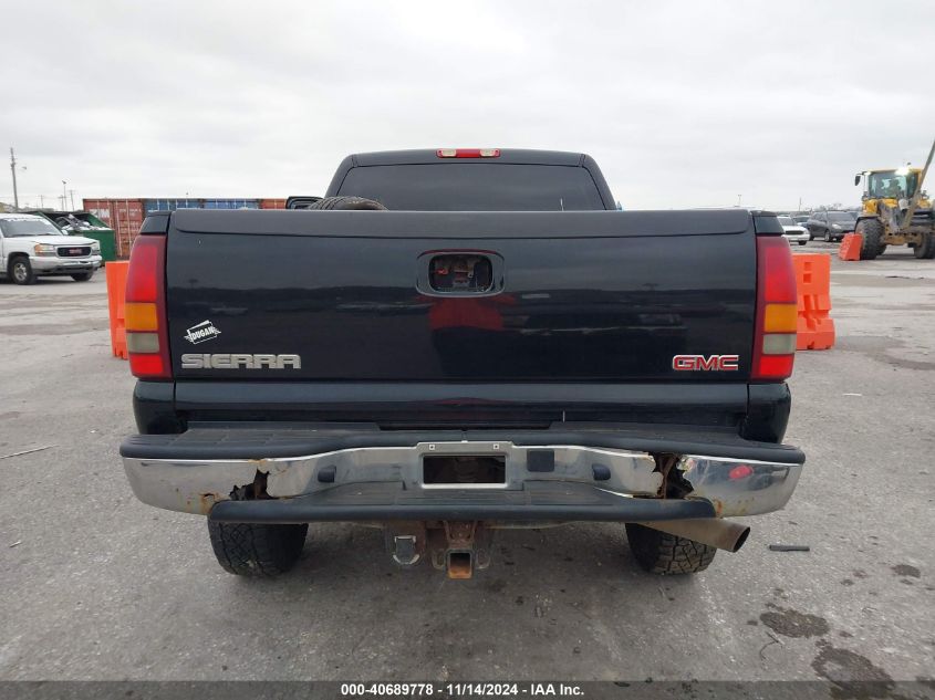 2003 GMC Sierra 2500Hd Sle VIN: 1GTHK23U03F200501 Lot: 40689778