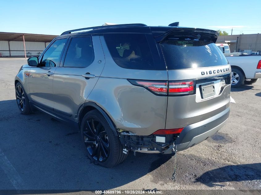 2020 Land Rover Discovery Hse Luxury VIN: SALRT2RV2L2419381 Lot: 40689796