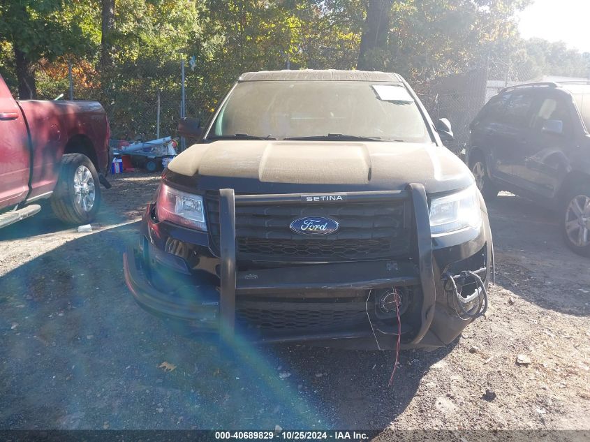 2017 Ford Utility Police Interceptor VIN: 1FM5K8AR0HGC56553 Lot: 40689829