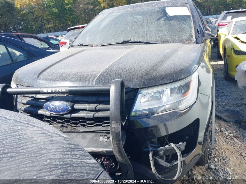 2017 Ford Utility Police Interceptor VIN: 1FM5K8AR0HGC56553 Lot: 40689829