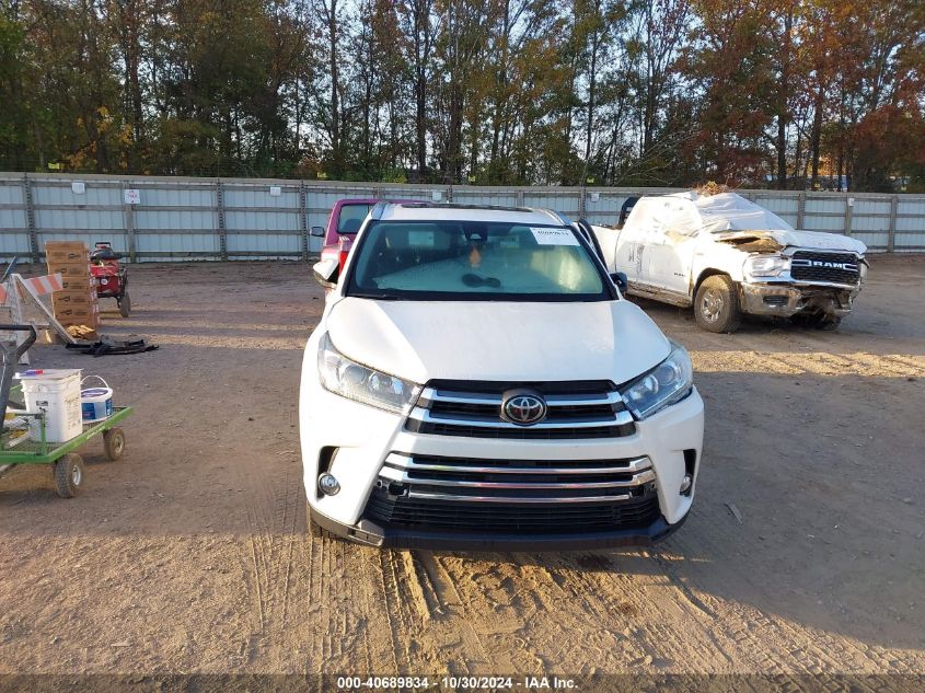 2017 Toyota Highlander Limited VIN: 5TDYZRFH7HS221355 Lot: 40689834