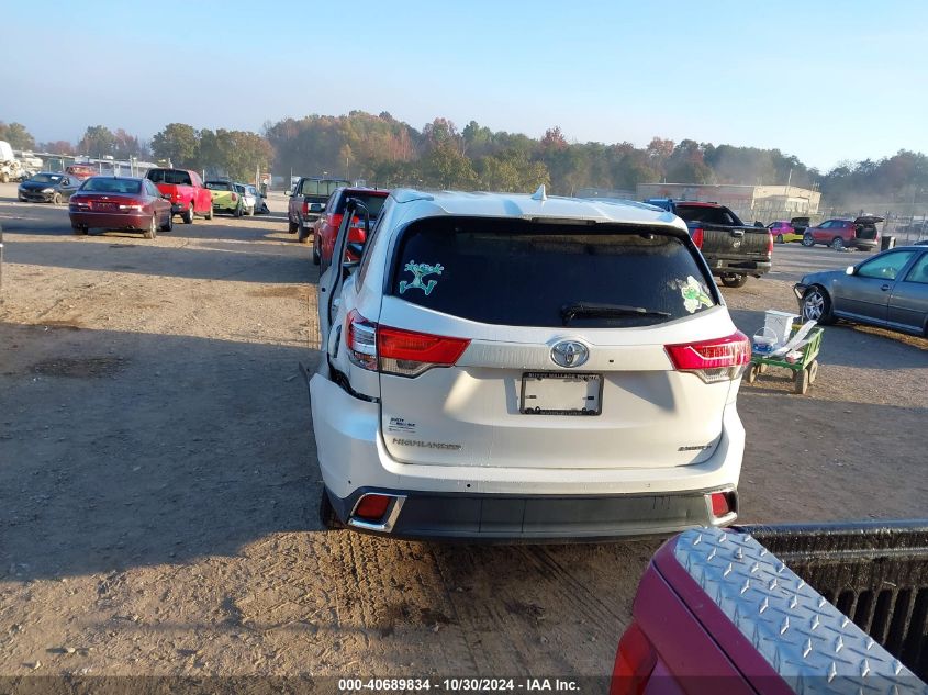 2017 Toyota Highlander Limited VIN: 5TDYZRFH7HS221355 Lot: 40689834