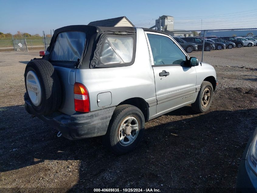 2003 Chevrolet Tracker VIN: 2CNBE18C736939314 Lot: 40689835