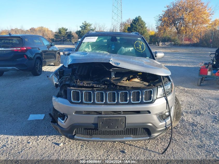 2018 Jeep Compass Limited 4X4 VIN: 3C4NJDCB0JT206057 Lot: 40689841