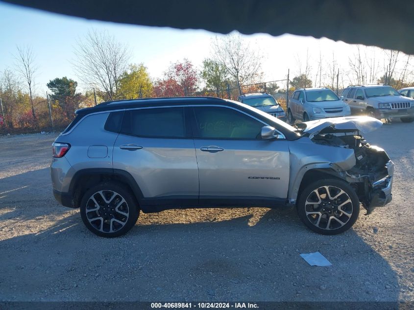 2018 Jeep Compass Limited 4X4 VIN: 3C4NJDCB0JT206057 Lot: 40689841