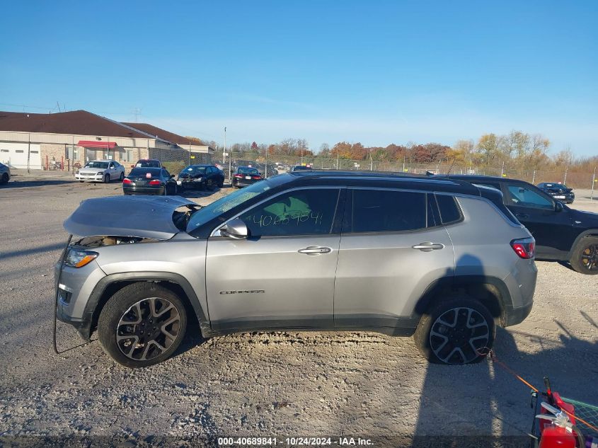 2018 Jeep Compass Limited 4X4 VIN: 3C4NJDCB0JT206057 Lot: 40689841