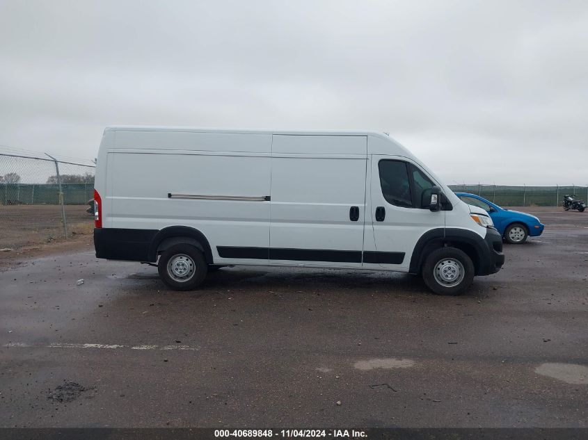 2023 Ram Promaster 3500 Cargo Van High Roof 159 Wb Ext VIN: 3C6MRVJG6PE510099 Lot: 40689848