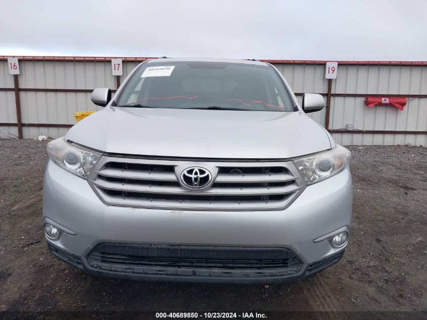 2013 Toyota Highlander Se V6 VIN: 5TDBK3EH9DS268440 Lot: 40689850