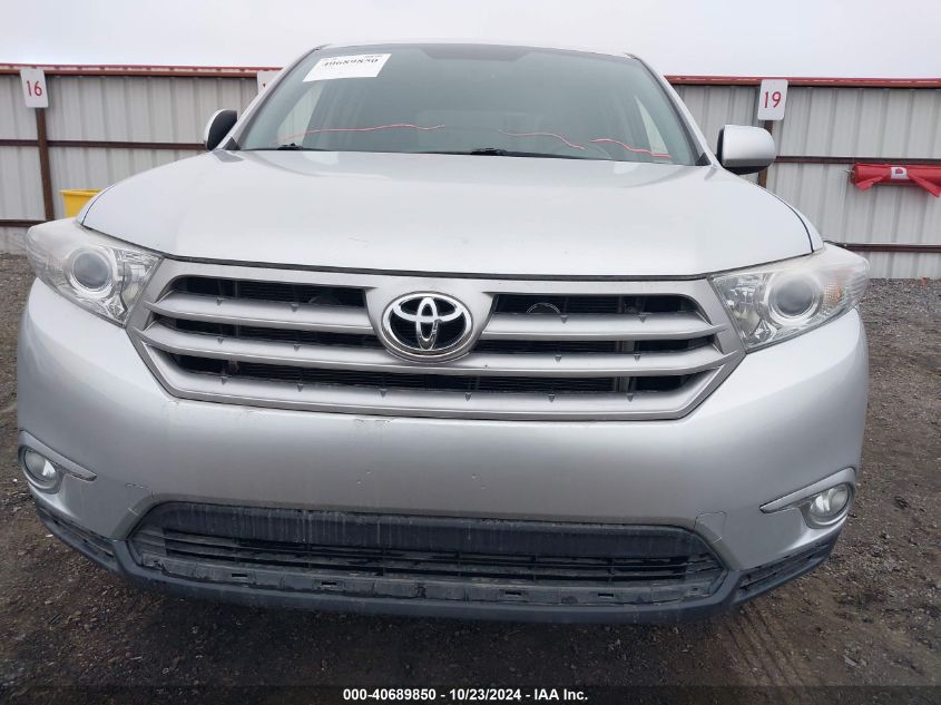 2013 Toyota Highlander Se V6 VIN: 5TDBK3EH9DS268440 Lot: 40689850