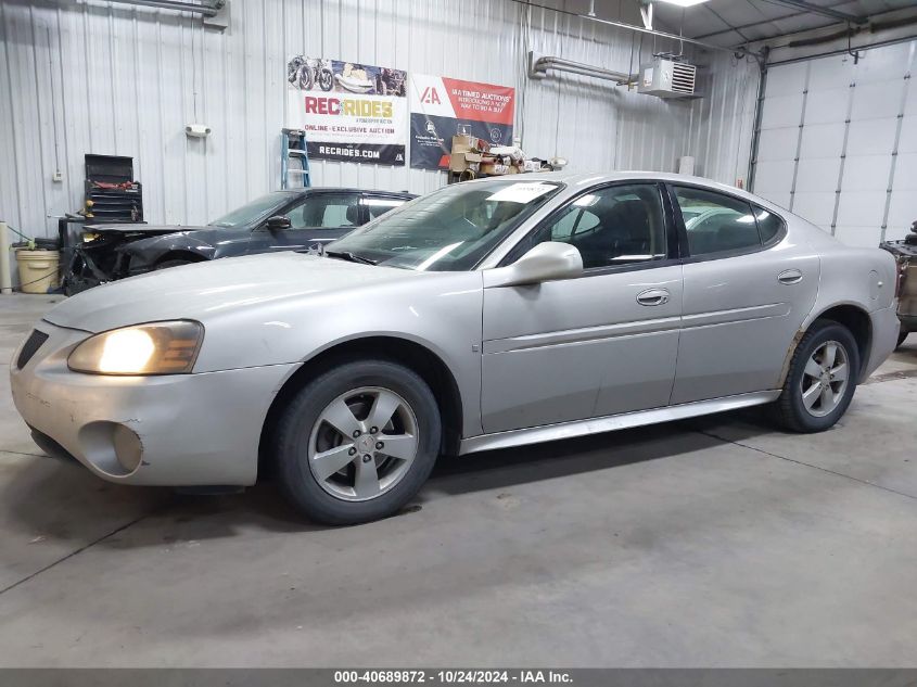 2008 Pontiac Grand Prix VIN: 2G2WP552381181953 Lot: 40689872