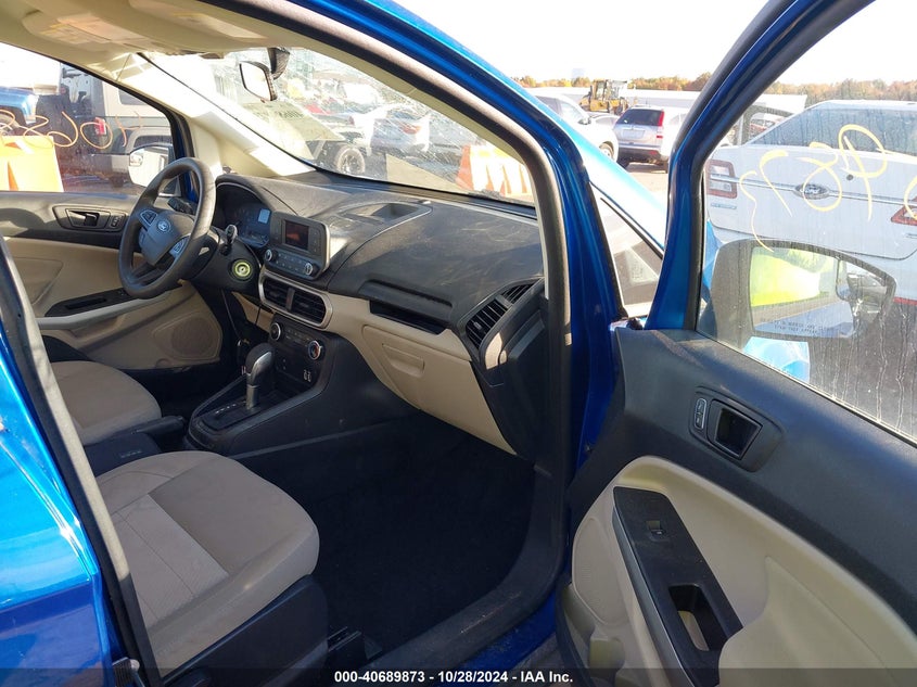 VIN MAJ3S2FE4LC371631 2020 FORD ECOSPORT S