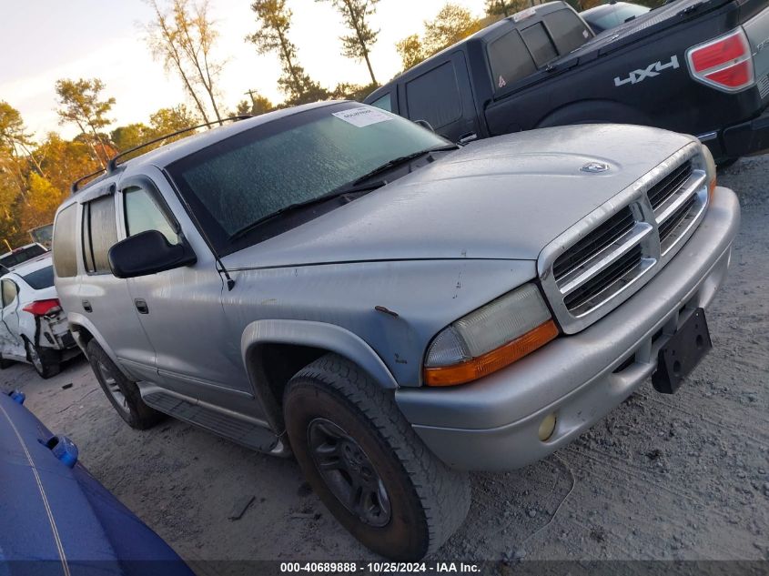 2003 Dodge Durango Slt VIN: 1D4HS48N53F44387 Lot: 40689888