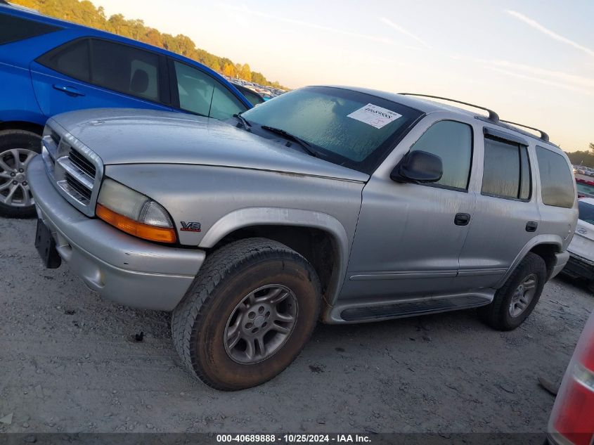 2003 Dodge Durango Slt VIN: 1D4HS48N53F44387 Lot: 40689888