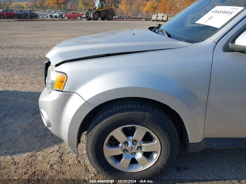 2011 Ford Escape Limited VIN: 1FMCU9E74BKB21189 Lot: 40689895