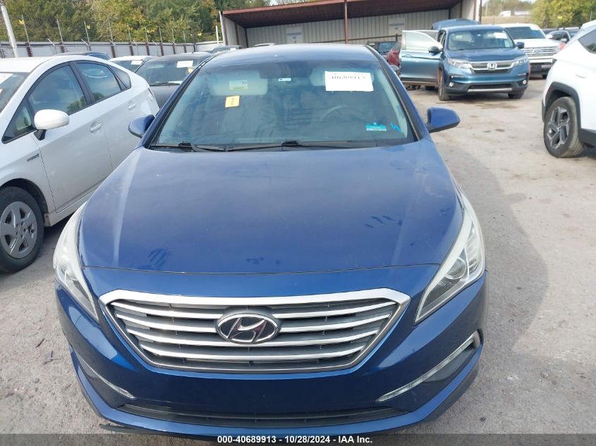 2015 Hyundai Sonata Se VIN: 5NPE24AF1FH243449 Lot: 40689913