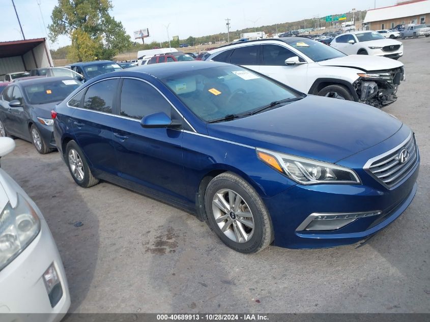 2015 Hyundai Sonata Se VIN: 5NPE24AF1FH243449 Lot: 40689913