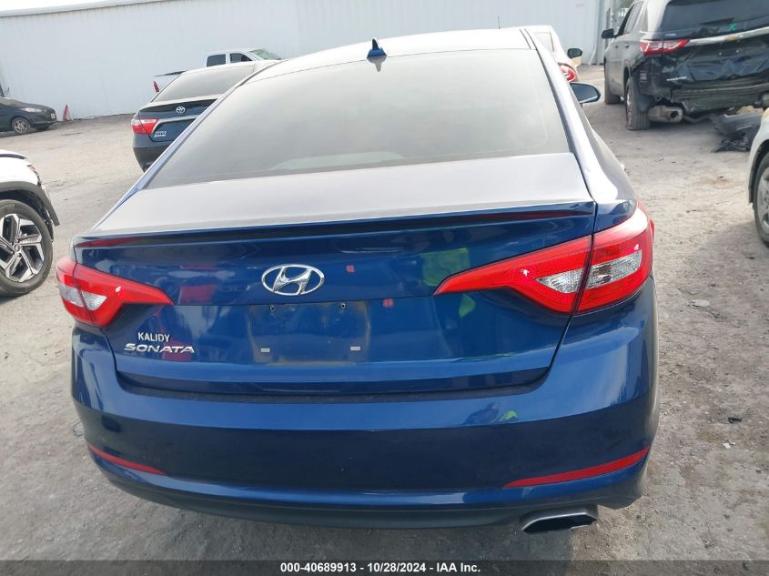 2015 Hyundai Sonata Se VIN: 5NPE24AF1FH243449 Lot: 40689913