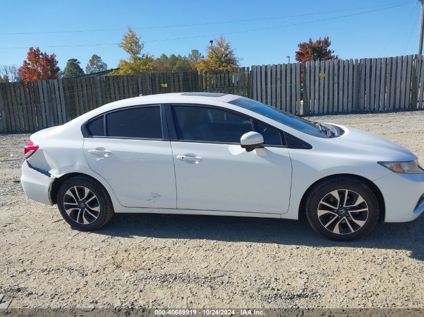 2015 Honda Civic Ex VIN: 19XFB2F85FE251609 Lot: 40689919