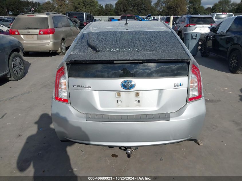 2013 Toyota Prius Two VIN: JTDKN3DU2D5686513 Lot: 40689923