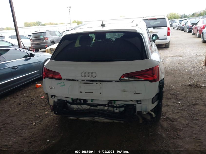 2021 Audi Q5 Premium 45 Tfsi Quattro S Tronic VIN: WA1AAAFY2M2040315 Lot: 40689941